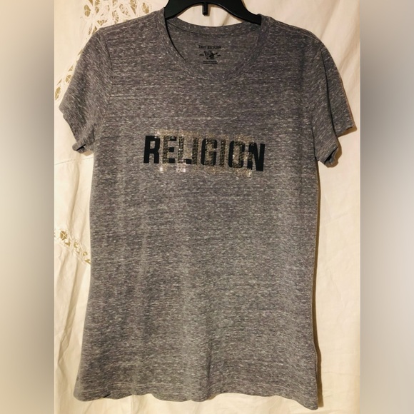 True religion T-shirt size large good condition - Picture 1 of 12
